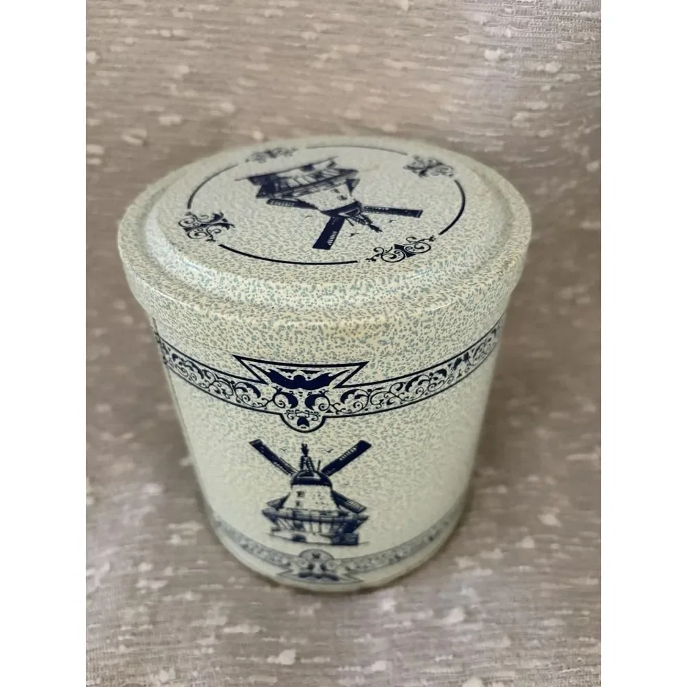 Valleybrook‎ Farms Dainty Dutch Assortment Windmill Cookie Can Tin EMPTY